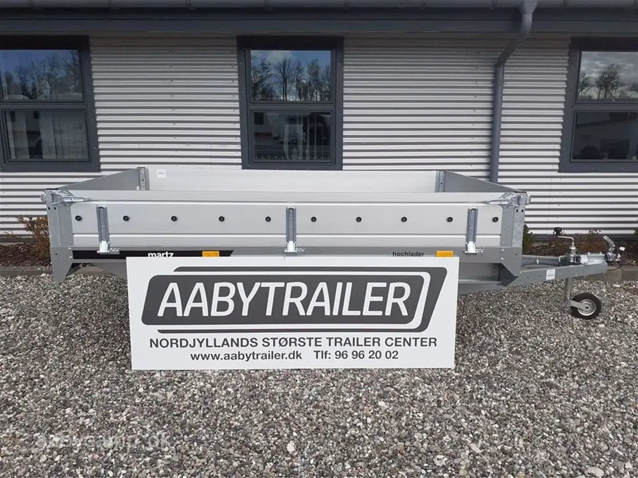 Billede 1 - 0 - Martz Transporter 250/2 Alu 750 kg   Martz Alu boggie trailer 750 kg til skarp pris