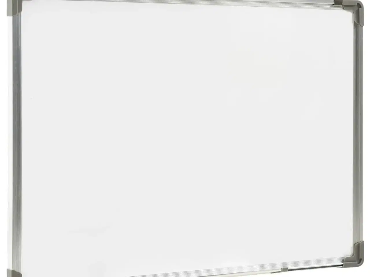 Billede 3 - Magnetisk whiteboard 90x60 cm stål hvid
