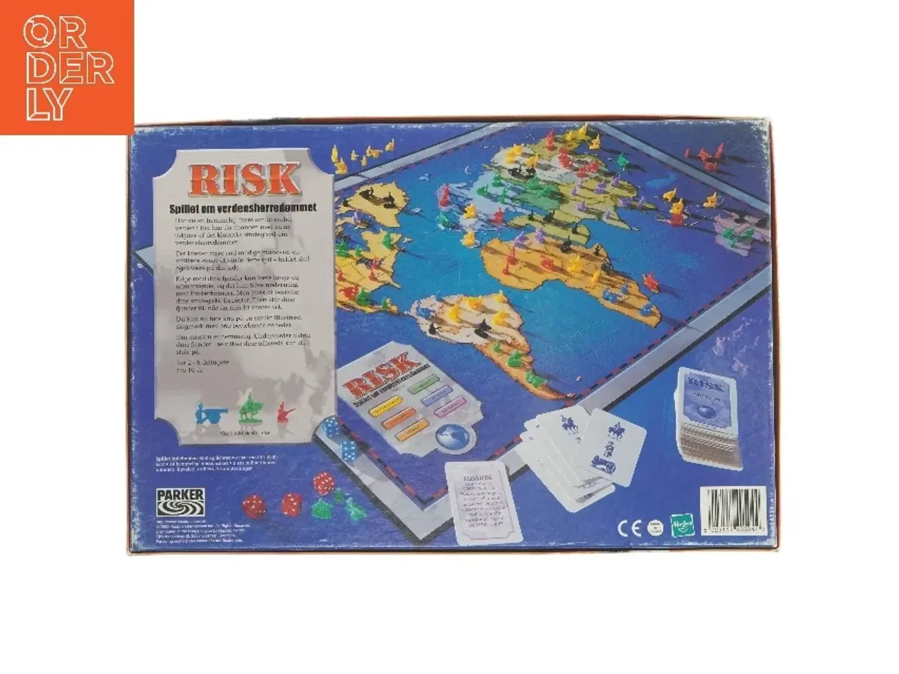 Billede 3 - Risk brætspil fra Hasbro (str. 40,5x27 cm)
