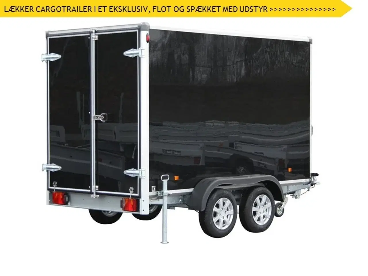 Billede 1 - 2024 - Variant 2005 C3 cargo Edition   - Stor cargotrailer med skindene blank overflade. Bygget i finer og belagt med en slidstærk plastoverflade.  Nr. Plade 790,- kr.