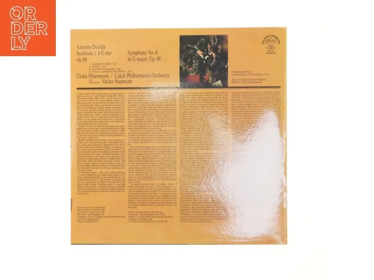 Billede 3 - Dvořák Symfoni No. 8 LP fra Supraphon