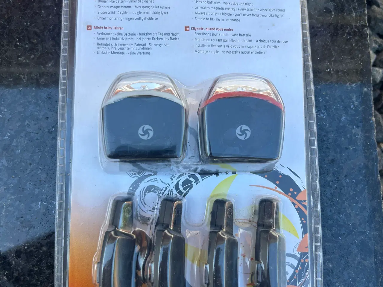 Billede 1 - Ny cykel magnet lygtesæt 