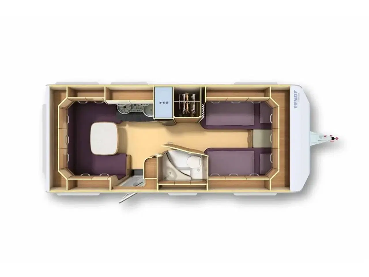 Billede 13 - 2017 - Fendt Tendenza 515 SG Fendt Tendenza 515 SG Alde 2017 fra Hinshøj Caravan