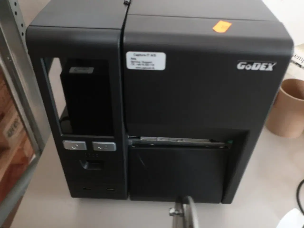 Billede 2 - Labelprinter GODEX GX4600i Pro inkl. stativ