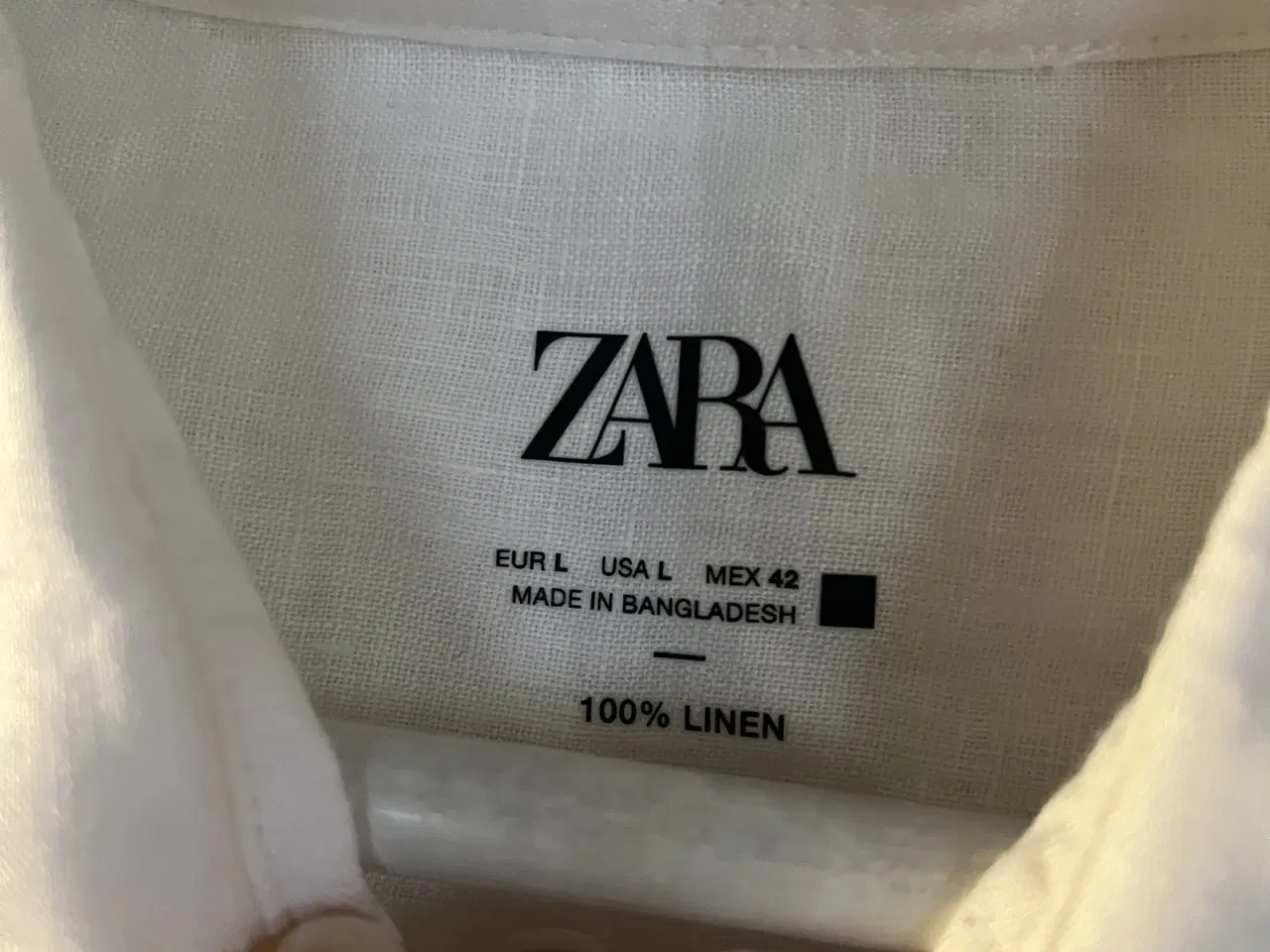 Billede 3 - Zara hør skjorte 