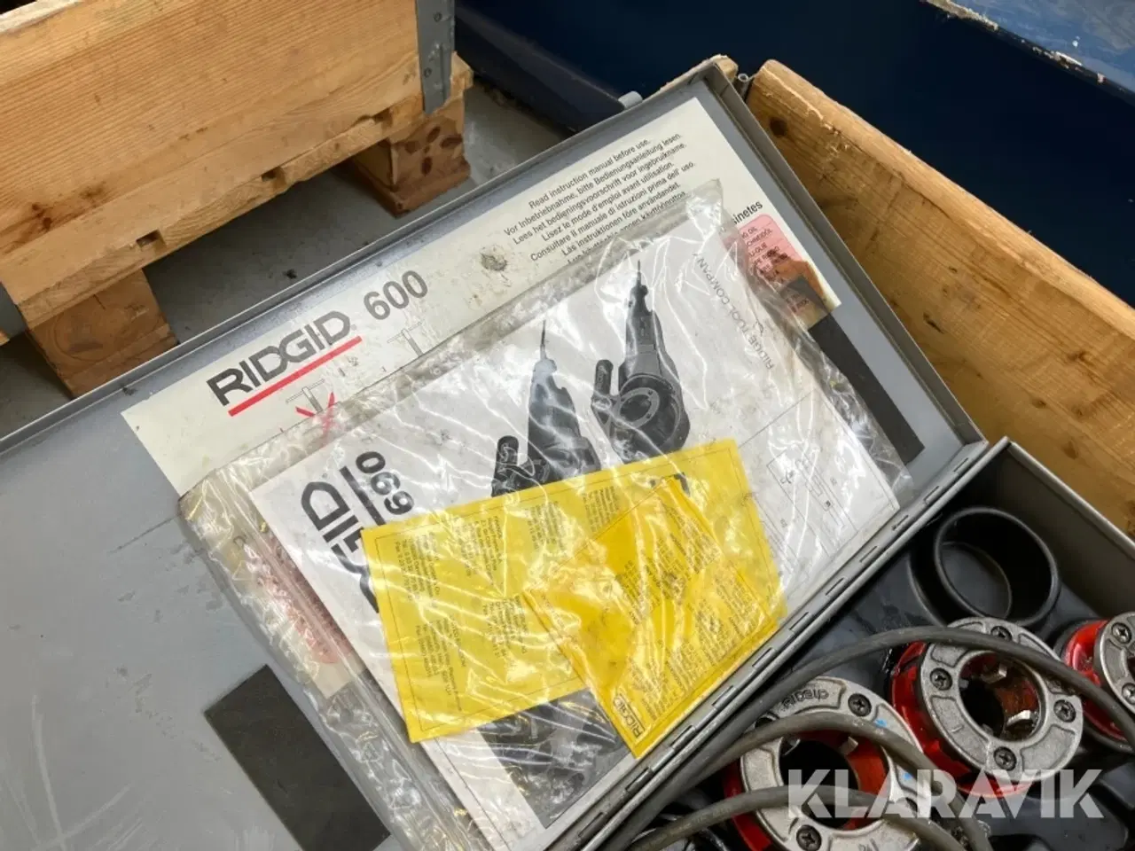 Billede 8 - Gevindskære og magnetboremaskine Rigid 600