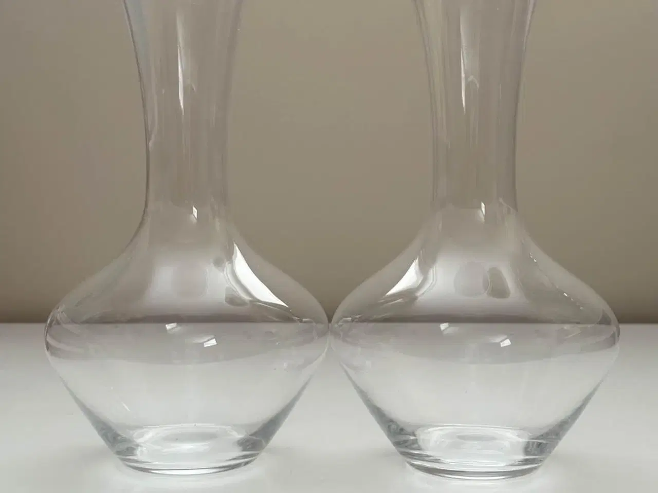 Billede 1 - Spiegelau vinkaffel / decanter - 2 stk. klar glas