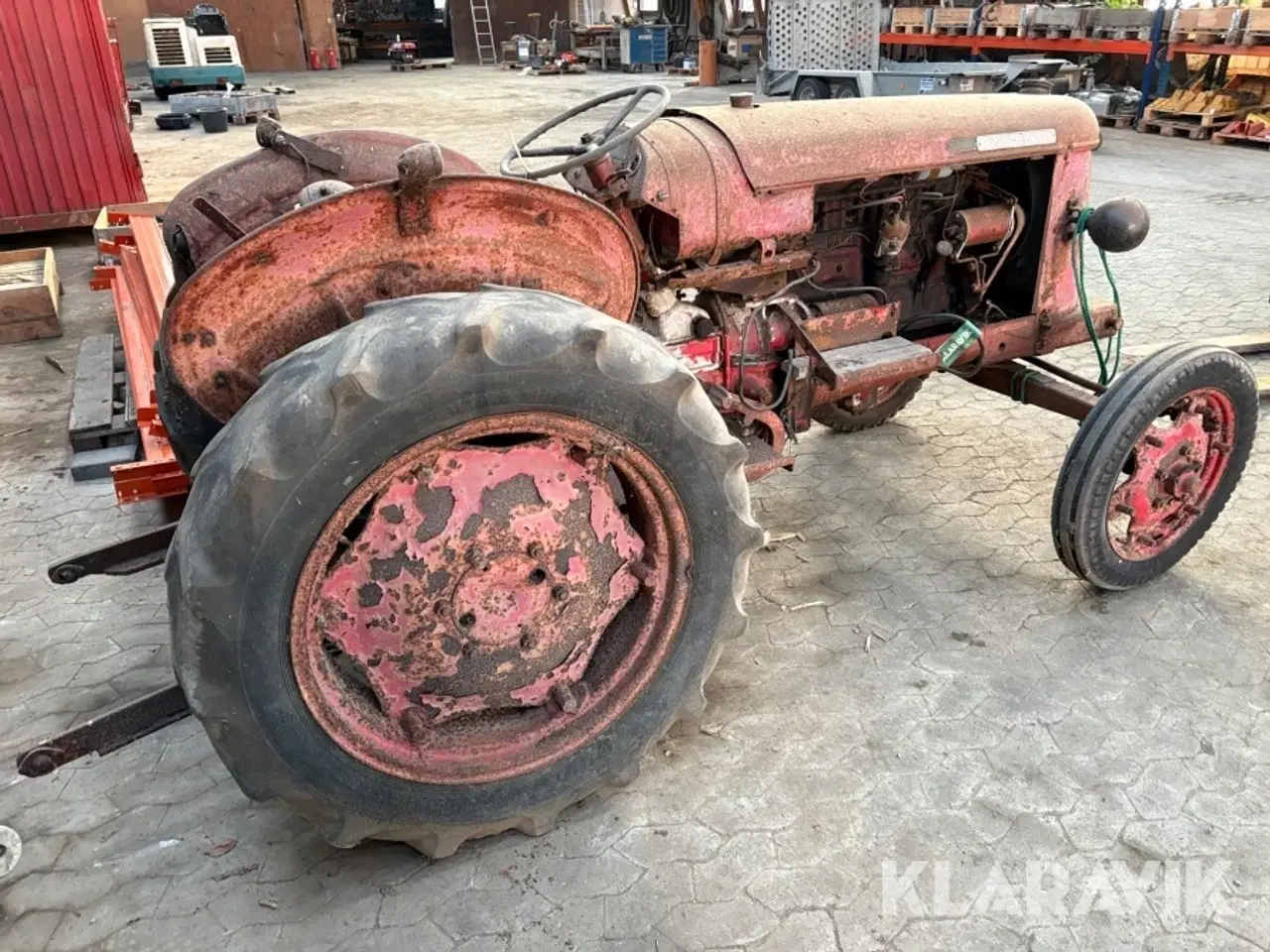 Billede 3 - Veterantraktor David Brown Cropmaster