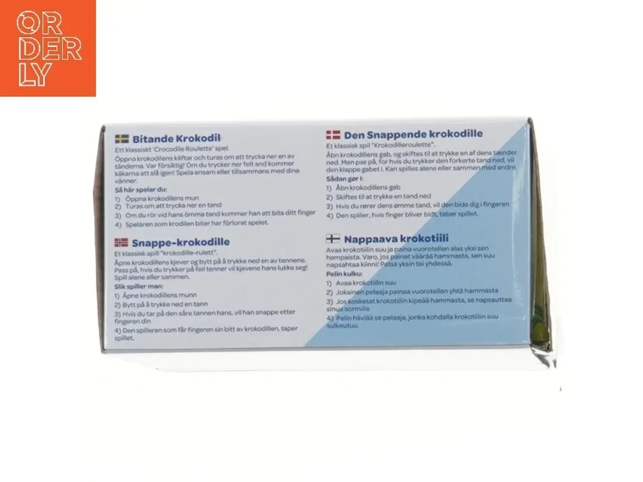 Billede 4 - Krokodille snap spil fra Amo Toys (str. 16,5x12,5x9 cm)