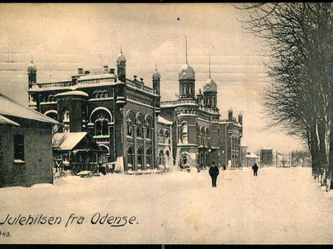 Billede 1 - Julehilsen fra Odense - H.H.O. 5943 - Brugt