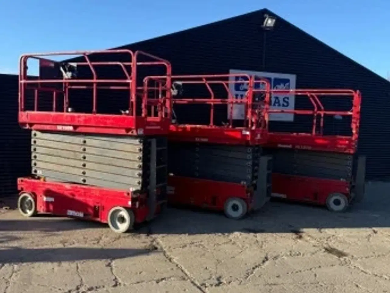 Billede 1 - 12 - 14 - 16meter Saxlift