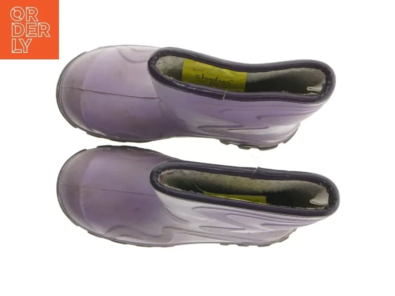 Billede 5 - Gummistøvler i lilla størrelse 35 fra Skofus (str. 35 )