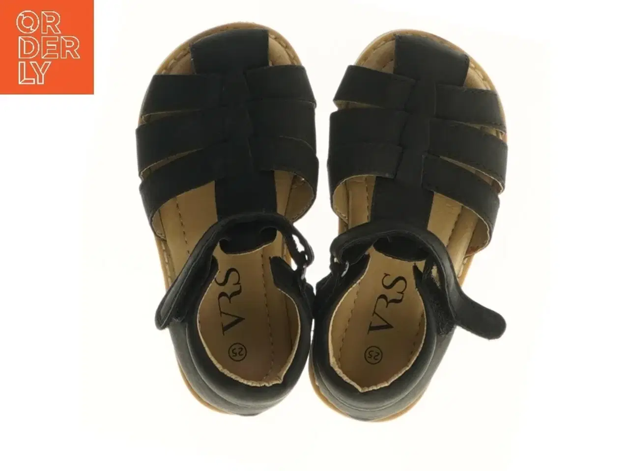 Billede 2 - Sorte sandaler til børn str. 25