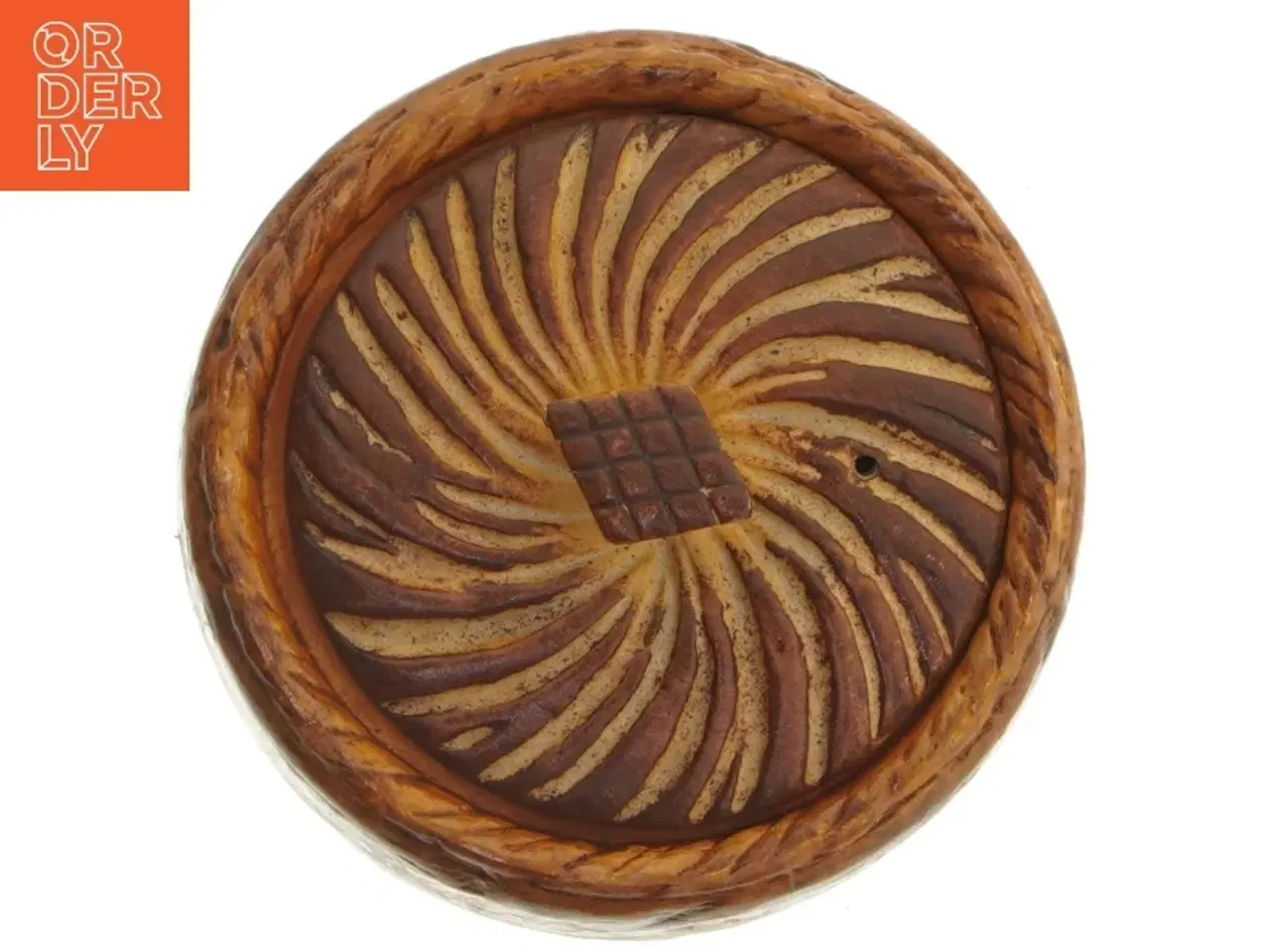 Billede 5 - Antik fransk Pillivuyt Terrine Paté Keramisk beholder med låg (str. Ø 13 cm)