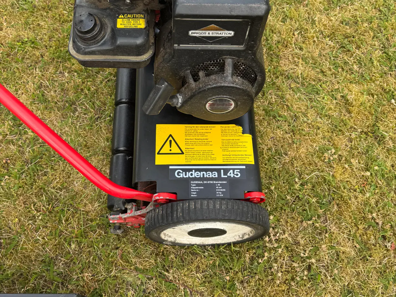 Billede 3 - Gudenaa L45 selvkørende cylinderklipper