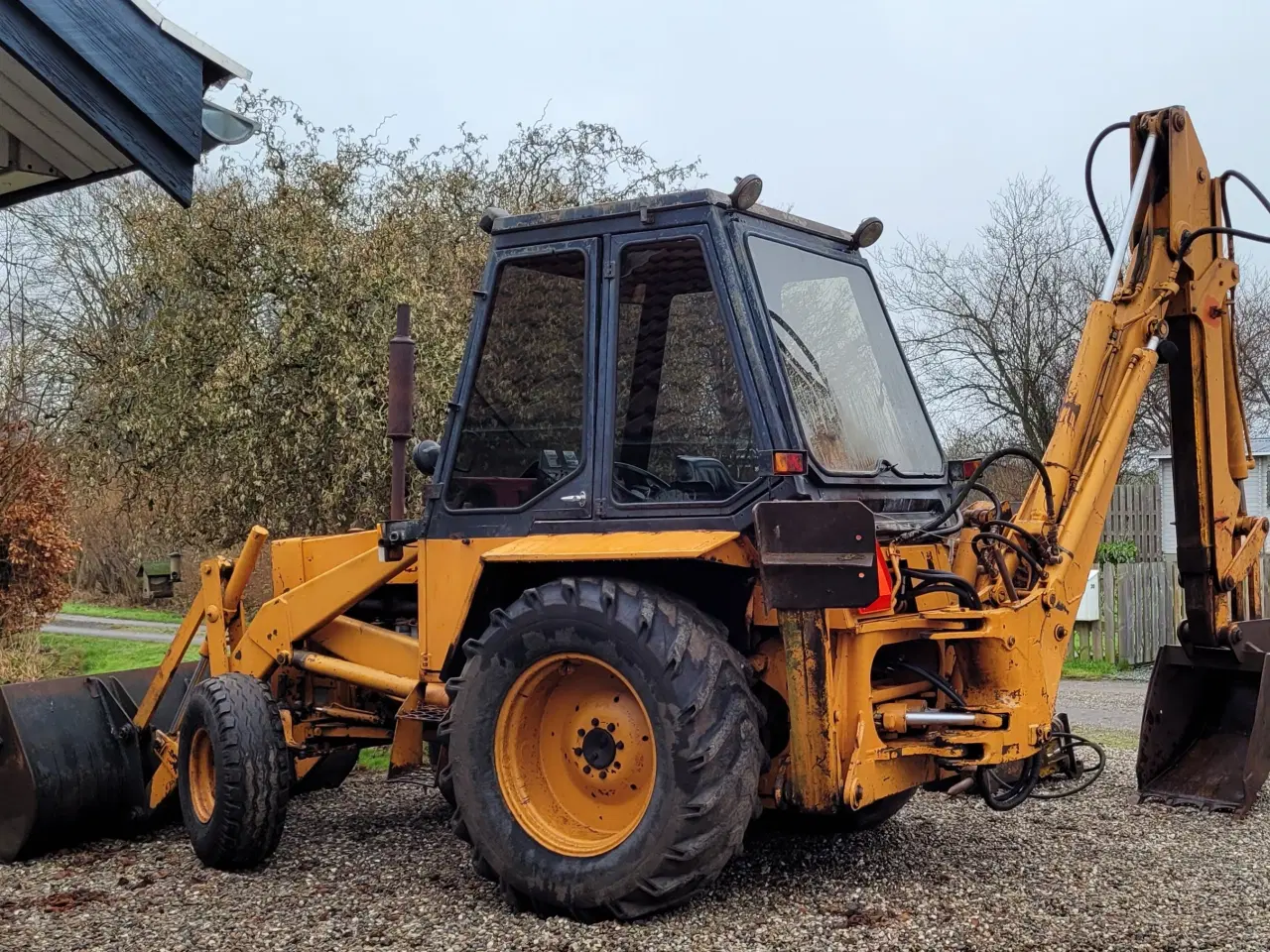 Billede 1 - Rendegraver Case 580