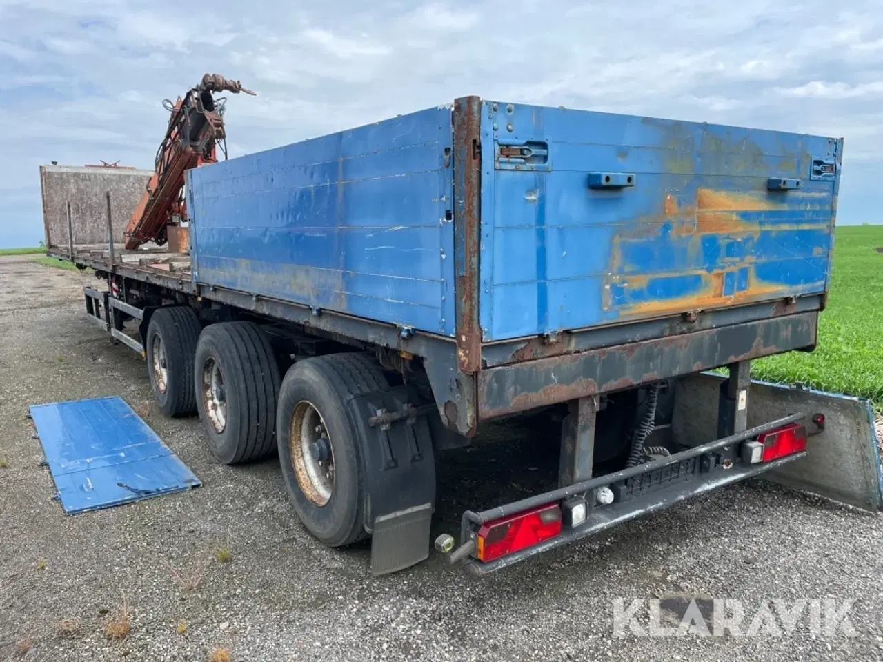 Billede 4 - Anhænger med kran Schmidt HS21135