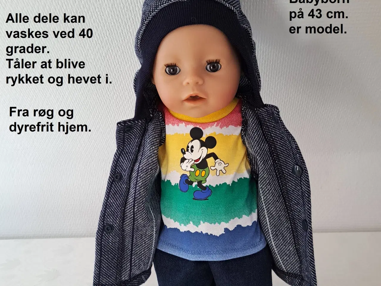 Billede 1 - Drengepakke til Babyborn på 40 til 43cm.