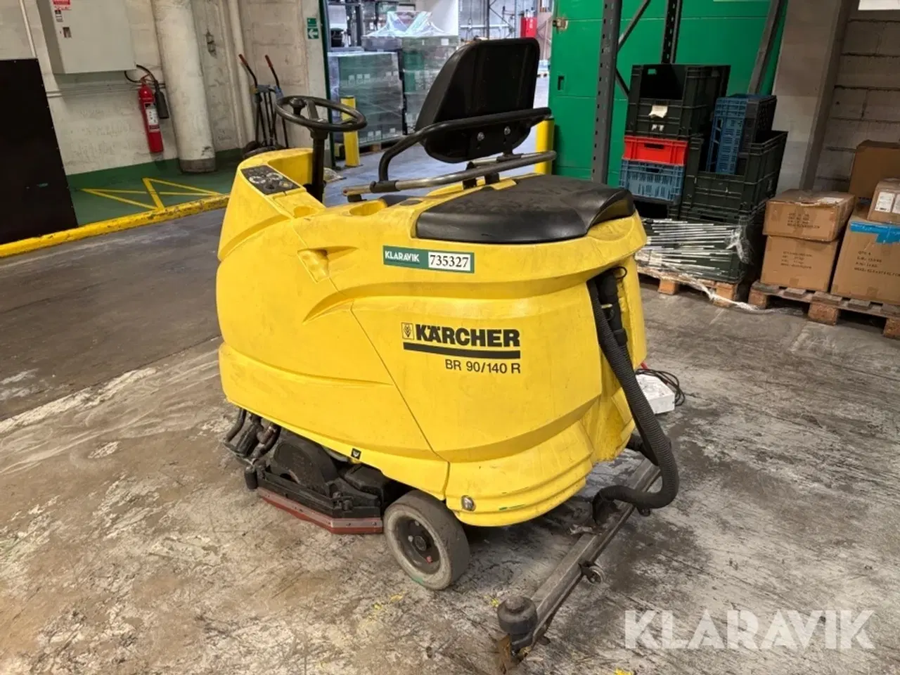 Billede 2 - Feje- og gulvvasker Kärcher BR 90/140 R