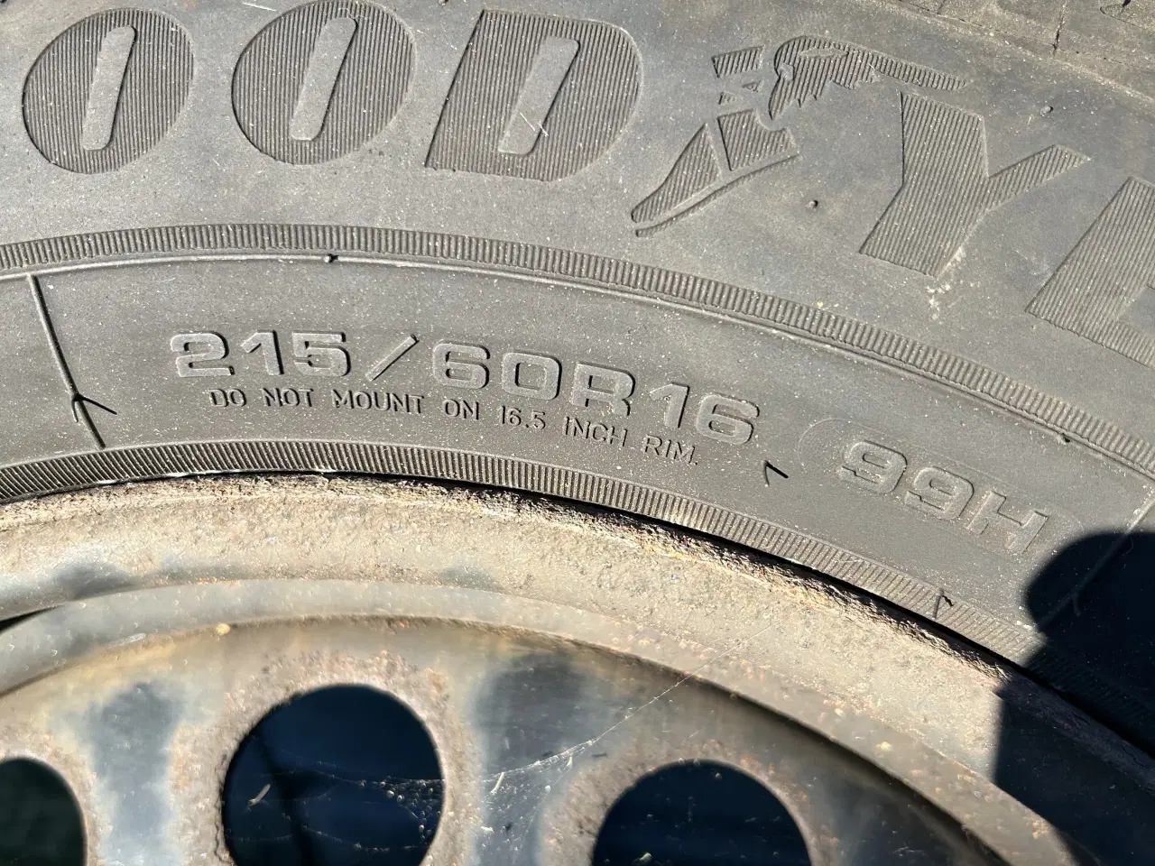 Billede 3 - Vinterdæk på stålfælge