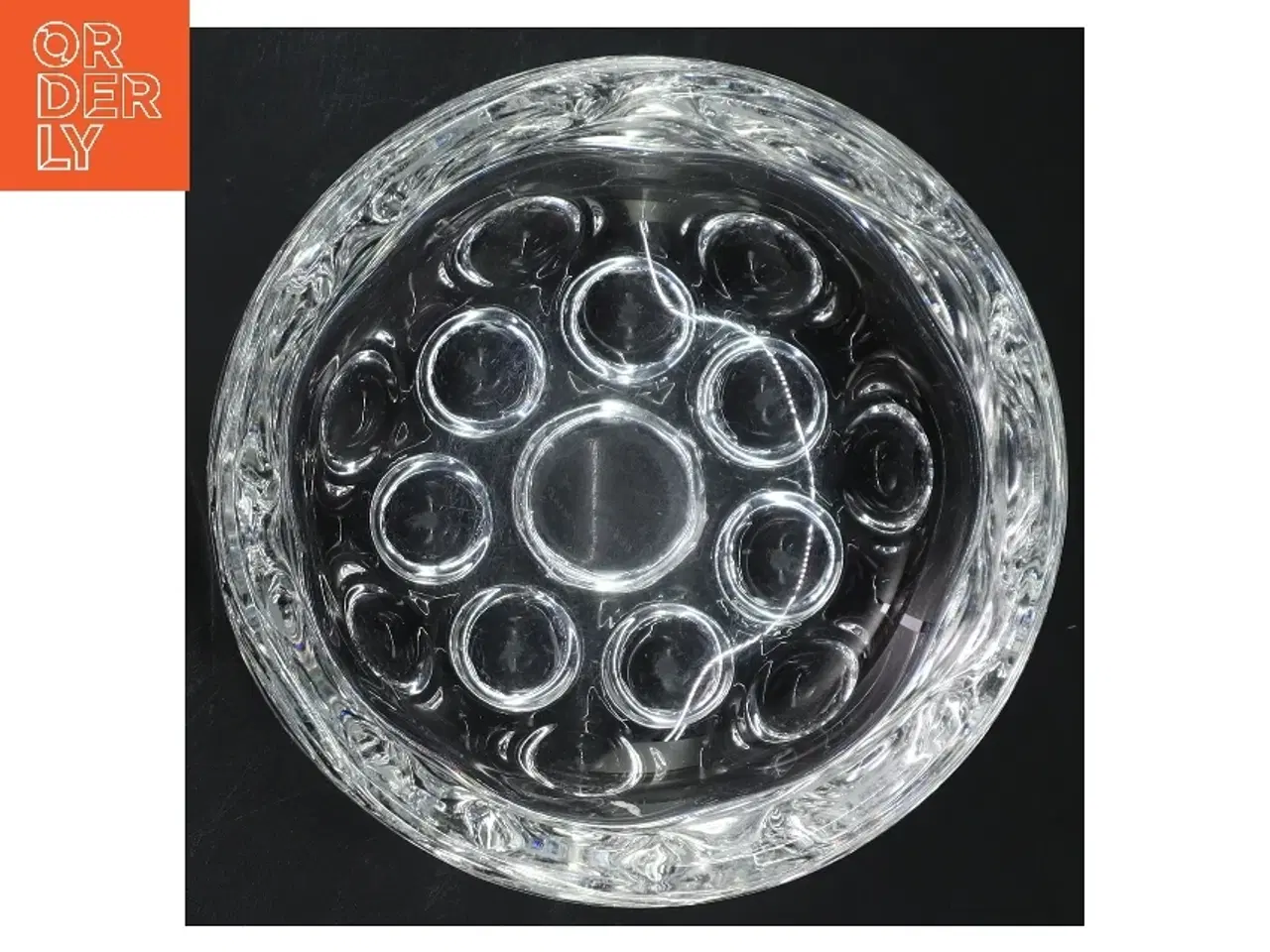 Billede 3 - Rund glasskål (str. Ø 16 cm)