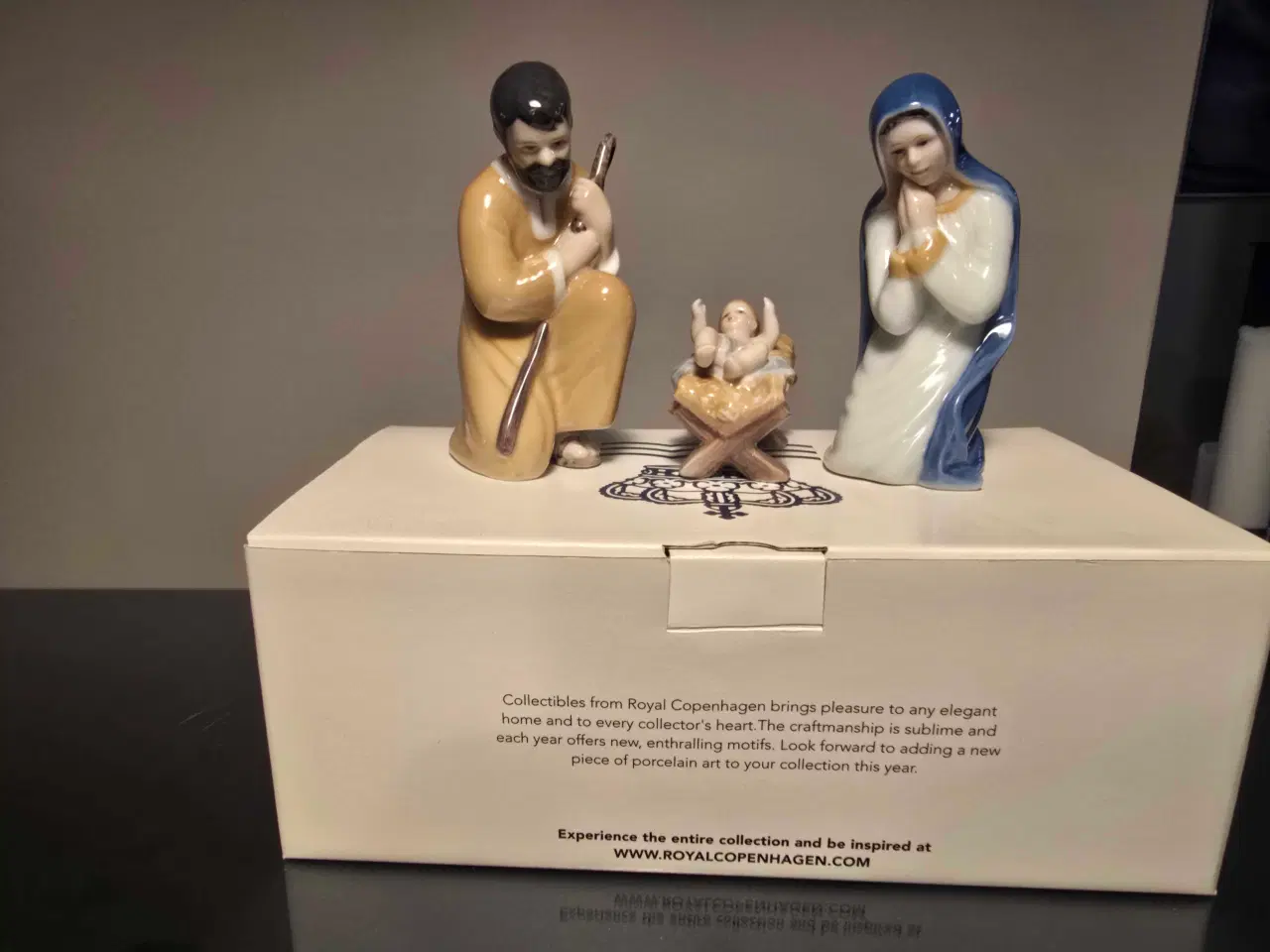 Billede 3 - Royal Copenhagen Krybbespil 3 dele