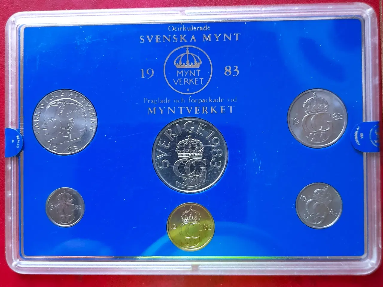 Billede 6 - SVERIGE SWEDEN 9 FORSKELLIGE MØNTSÆT 1980 - 1990