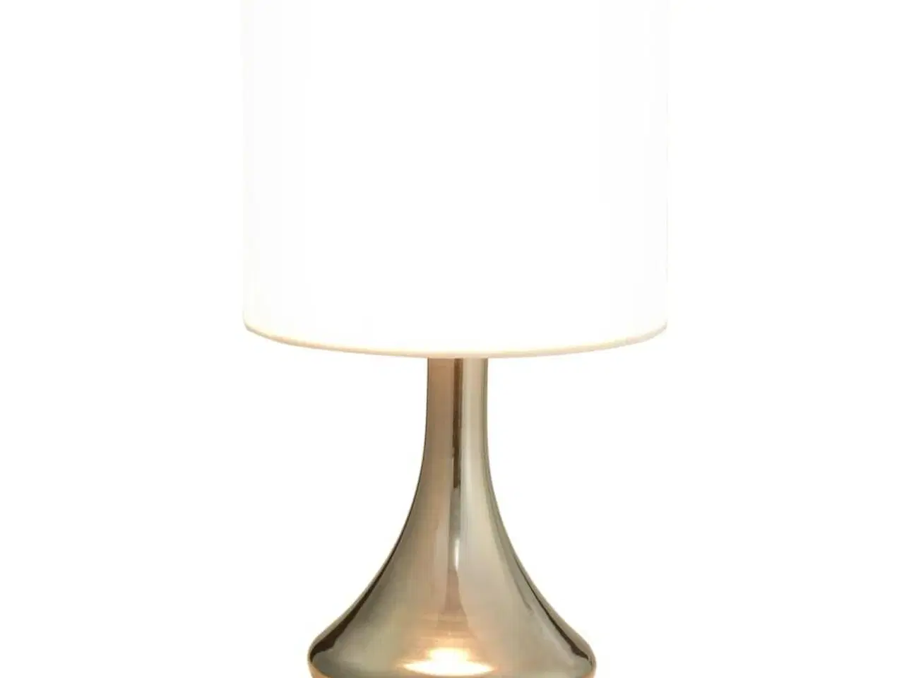 Billede 5 - Bordlamper 2 stk. touch-knap E14 hvid