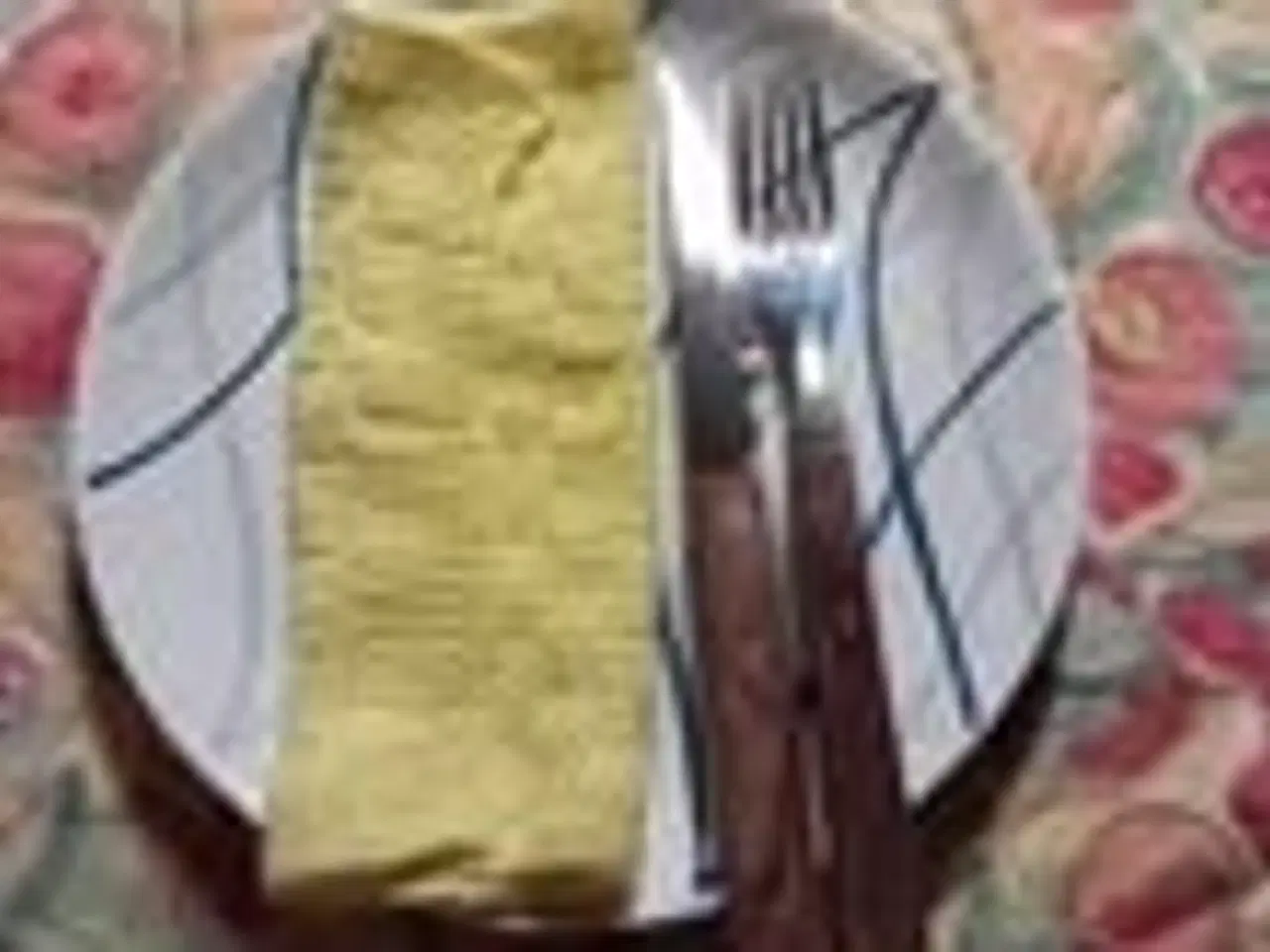 Billede 1 - Hjemmestrikkede påske servietter