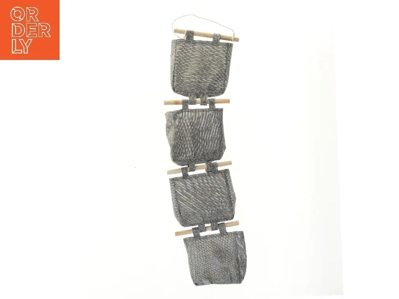 Billede 2 - Hængende opbevaring med lommer (str. 80x20 cm)