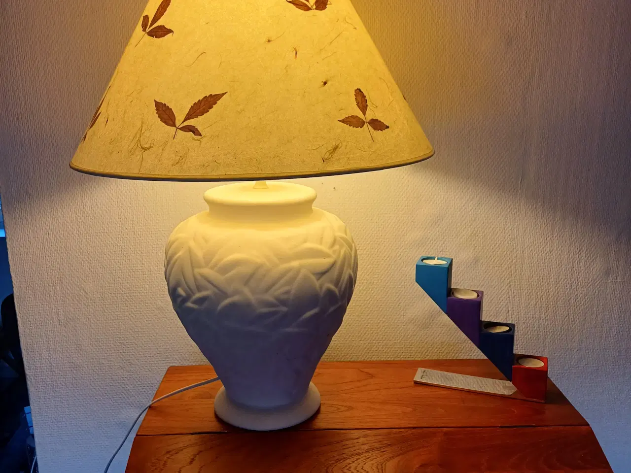 Billede 1 - Stor bordlampe 