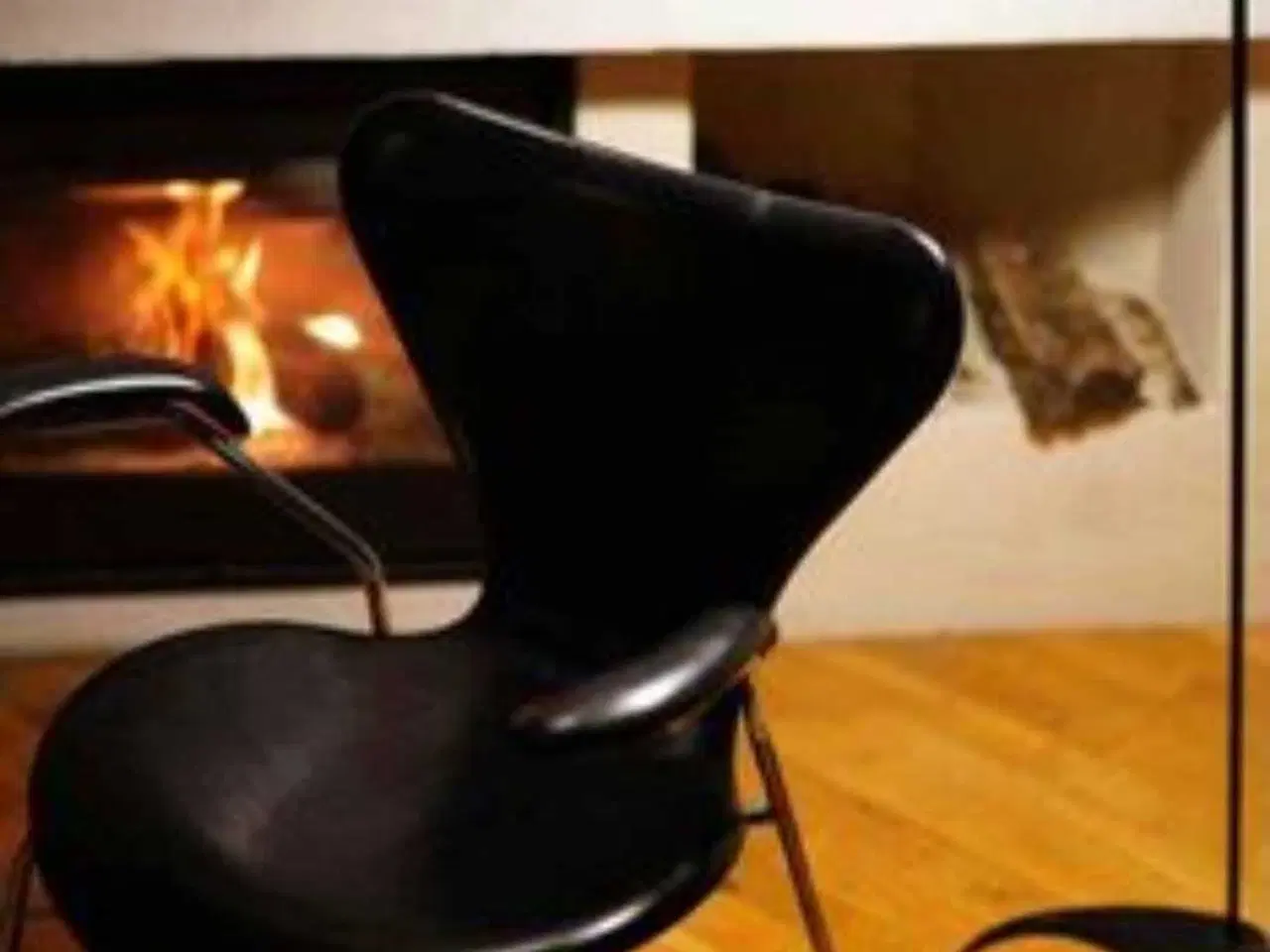 Billede 2 - 6 stk 7'ern stole med armlæn fra Arne Jacobsen