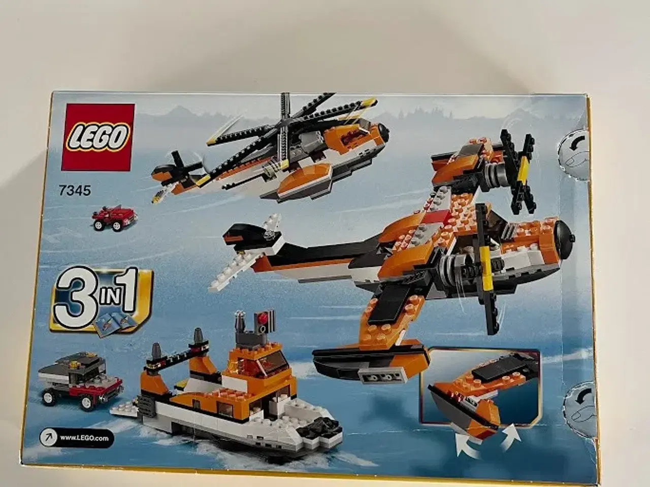 Billede 2 - LEGO Creator nr. 7345 - Fly, helikoptor og færge