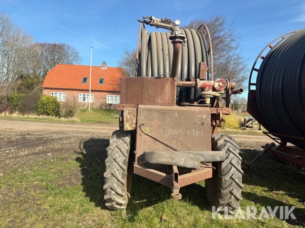 Billede 2 - Vandlingsmaskine Omme KS100 - cirka 700 meter slange