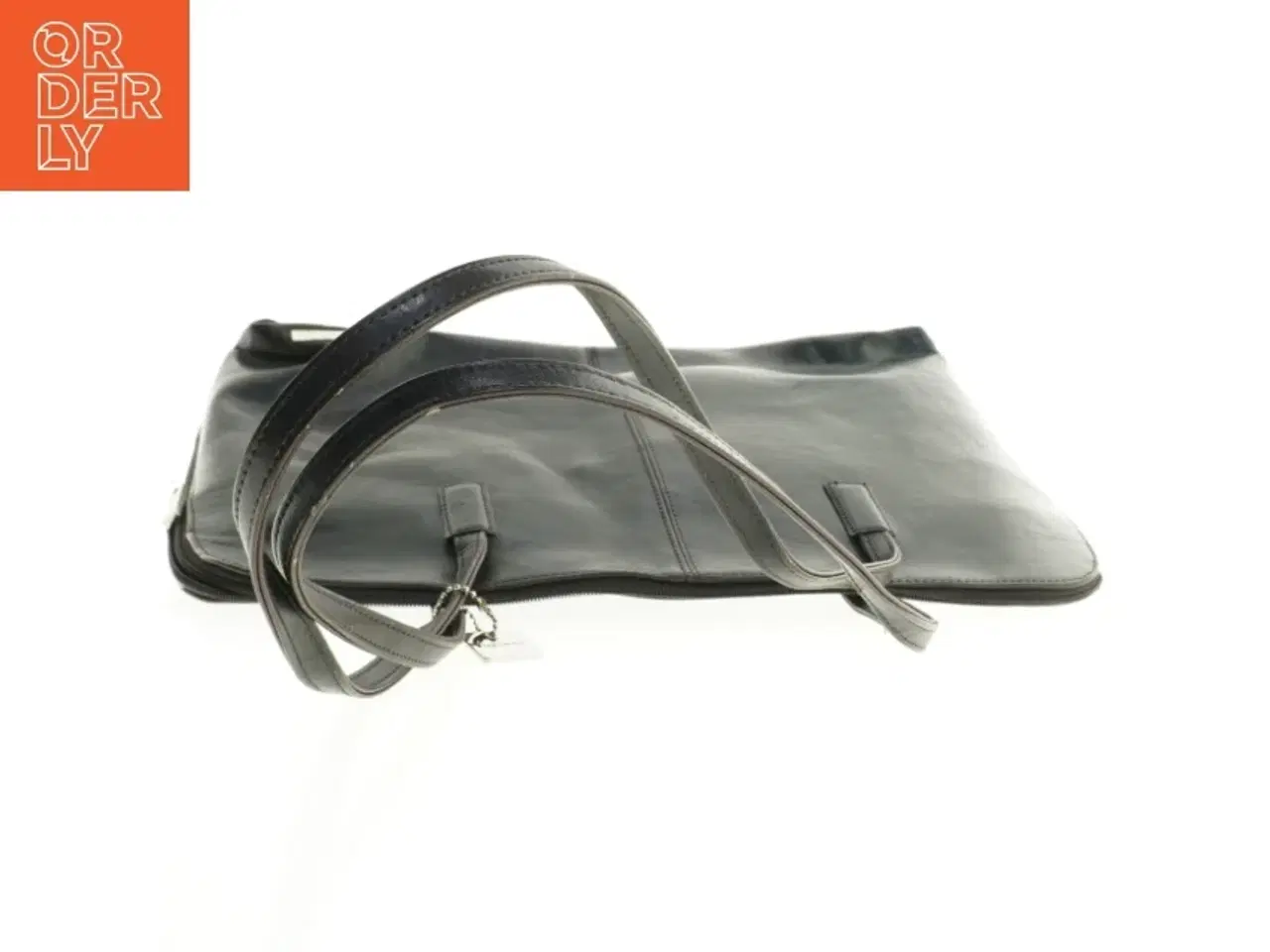 Billede 4 - Sort skuldertaske fra Belsac (str. 41 x 31 x 8 cm)