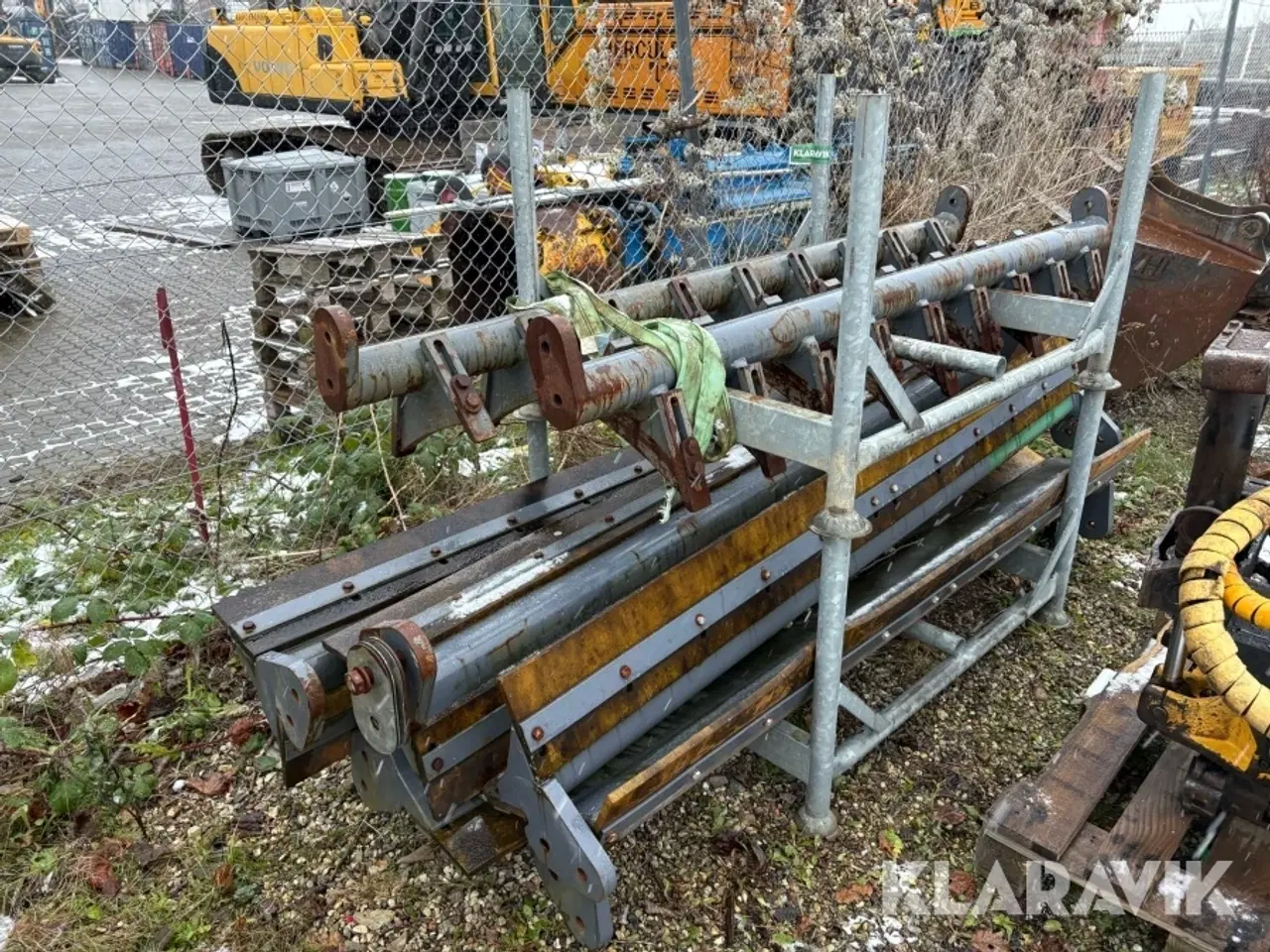 Billede 1 - Skrabere/tromleredskaber til vejtromle HAMM