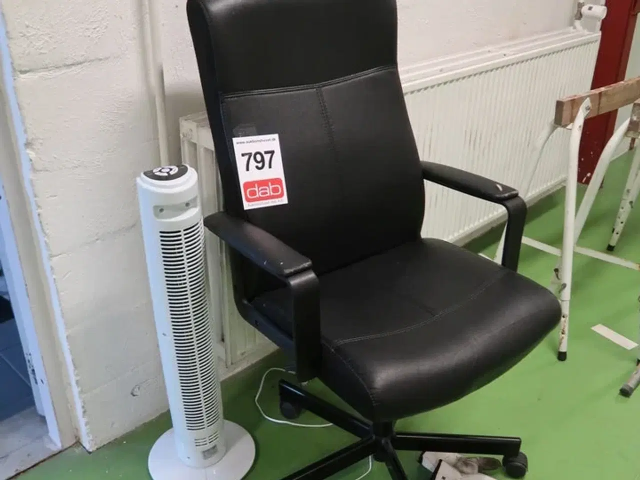 Billede 1 - Kontorstol & ventilator
