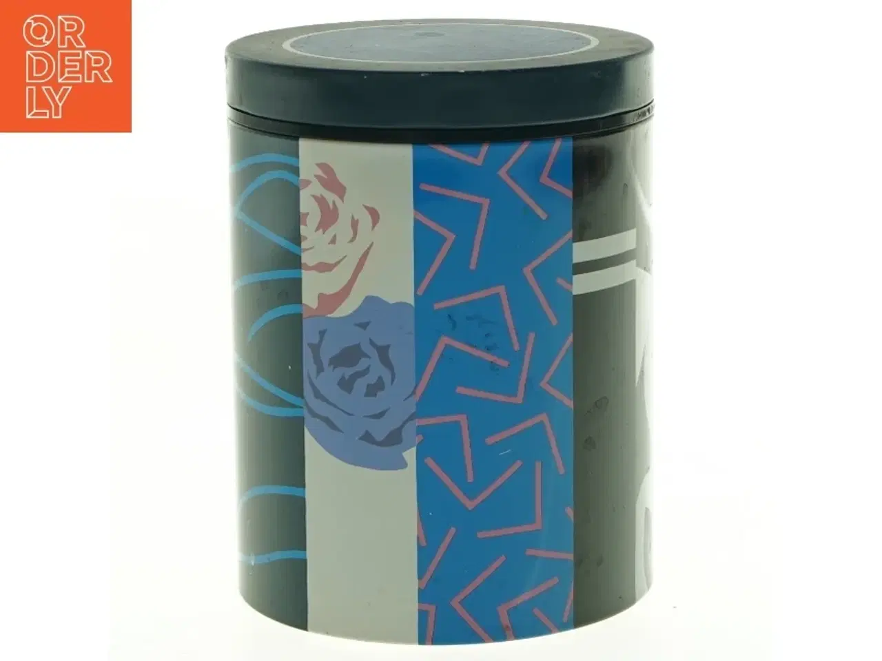 Billede 1 - Irma Kunstdåse Nr. 24 - Erik Rasmussen Dekorativ dåse med låg (str. 15 x 11,5 cm)