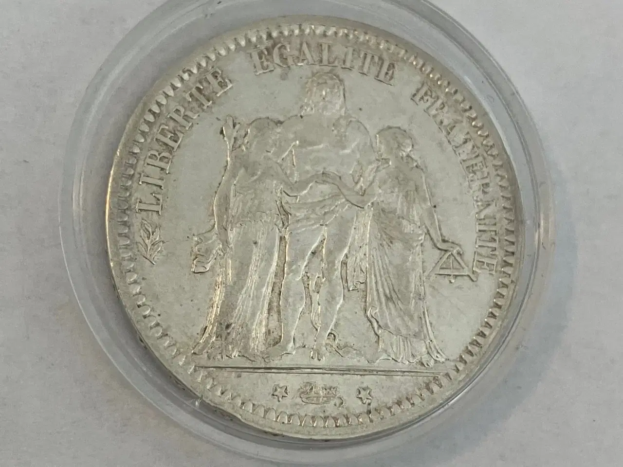 Billede 2 - 5 Francs 1873 A France - Silver