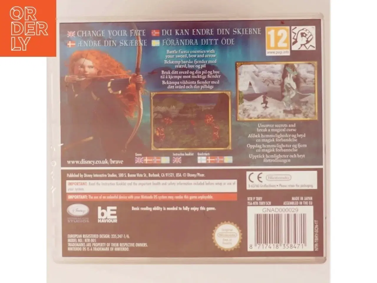 Billede 3 - Nintendo DS spil &#39;Brave&#39; fra Nintendo