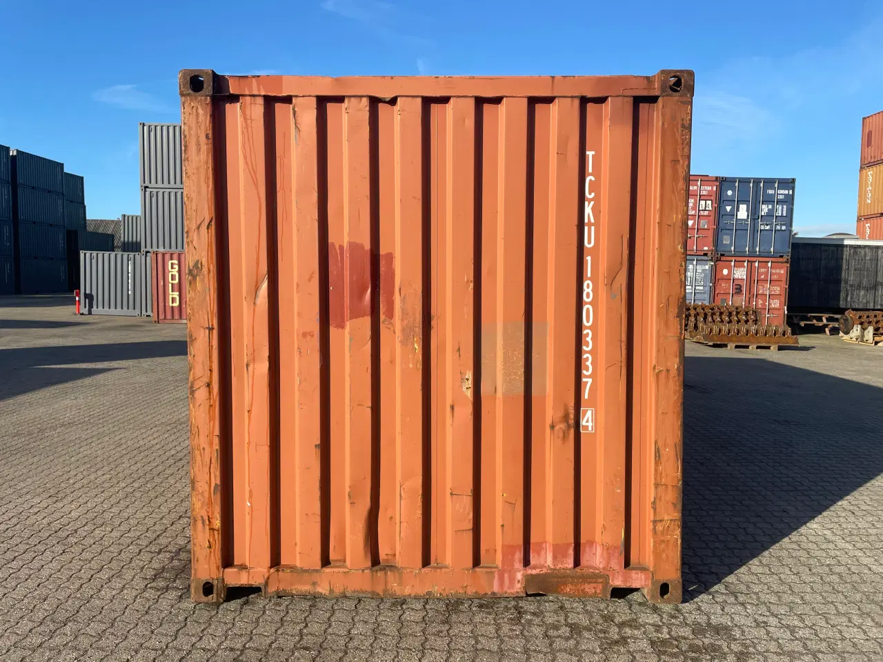 Billede 4 - 20 fods Container- ID: TCKU 180337-4