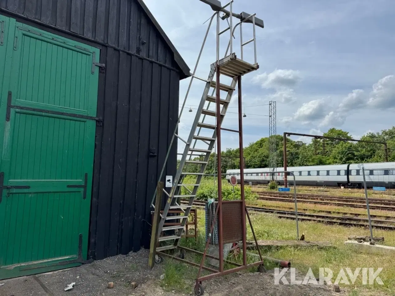 Billede 2 - Lufthavnsstige med platform Zarges S32