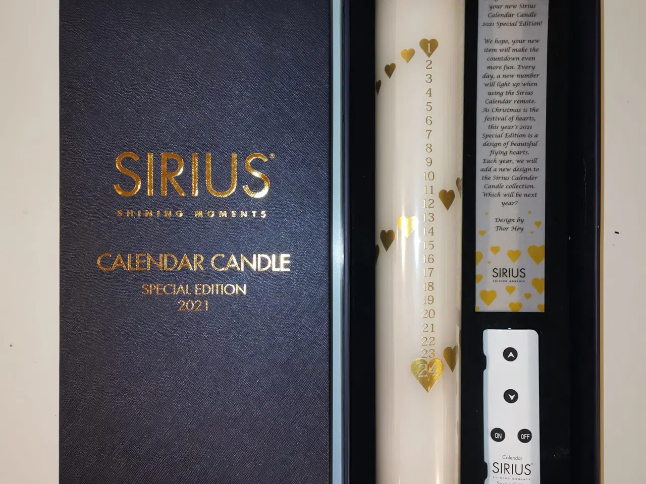 Billede 1 - Kalenderlys på batteri Sirius