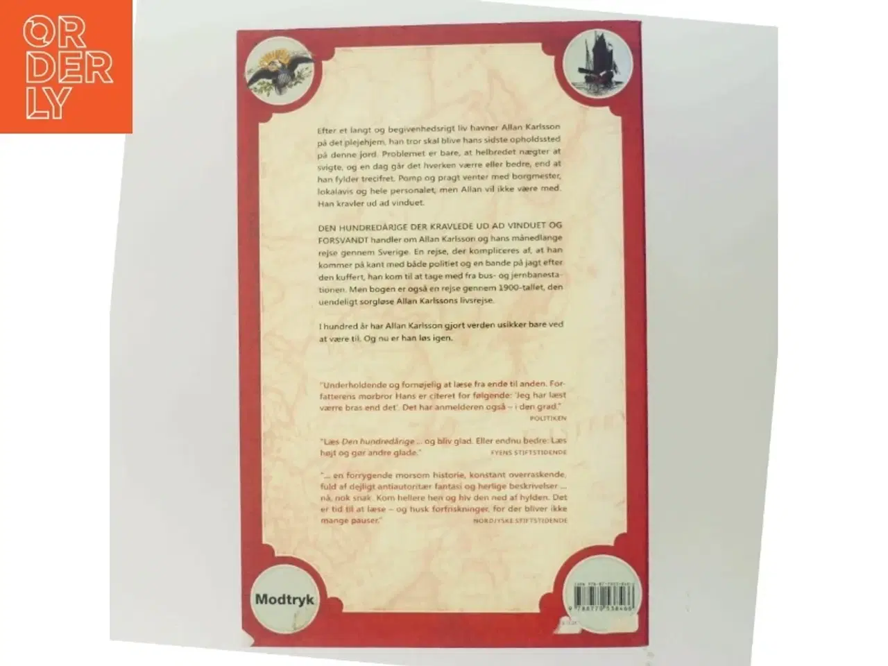 Billede 3 - Den hundredårige der kravlede ud af vinduet og forsvandt af Jonas Jonasson (Bog)