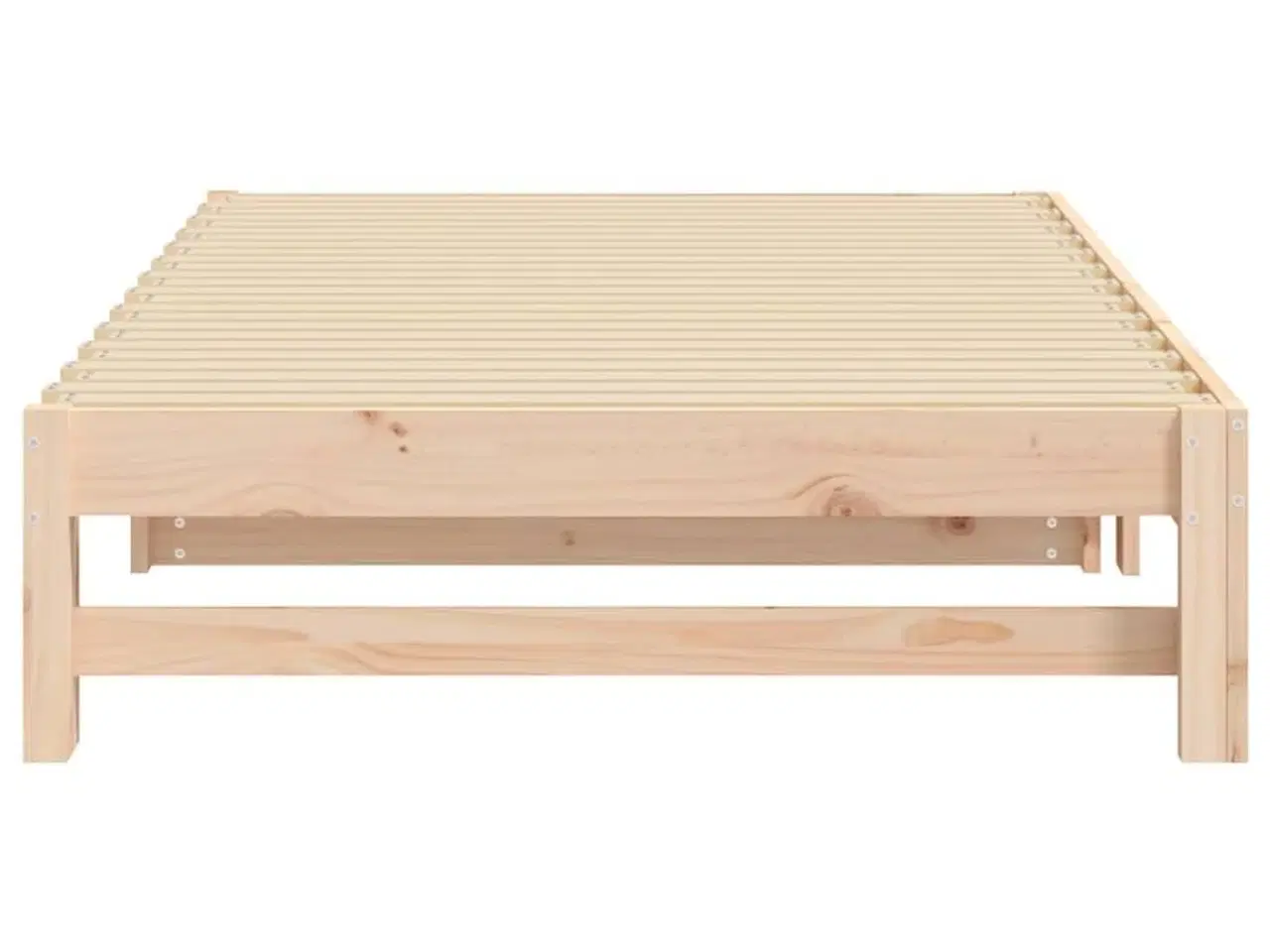 Billede 9 - Daybed med udtræk 2x(90x200) cm massivt fyrretræ