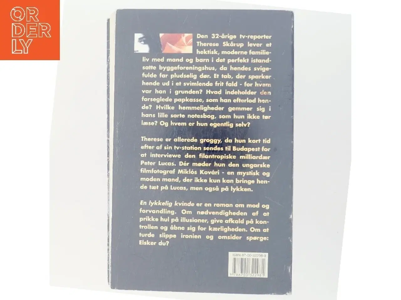 Billede 3 - En lykkelig kvinde : roman af Hanne-Vibeke Holst (Bog)