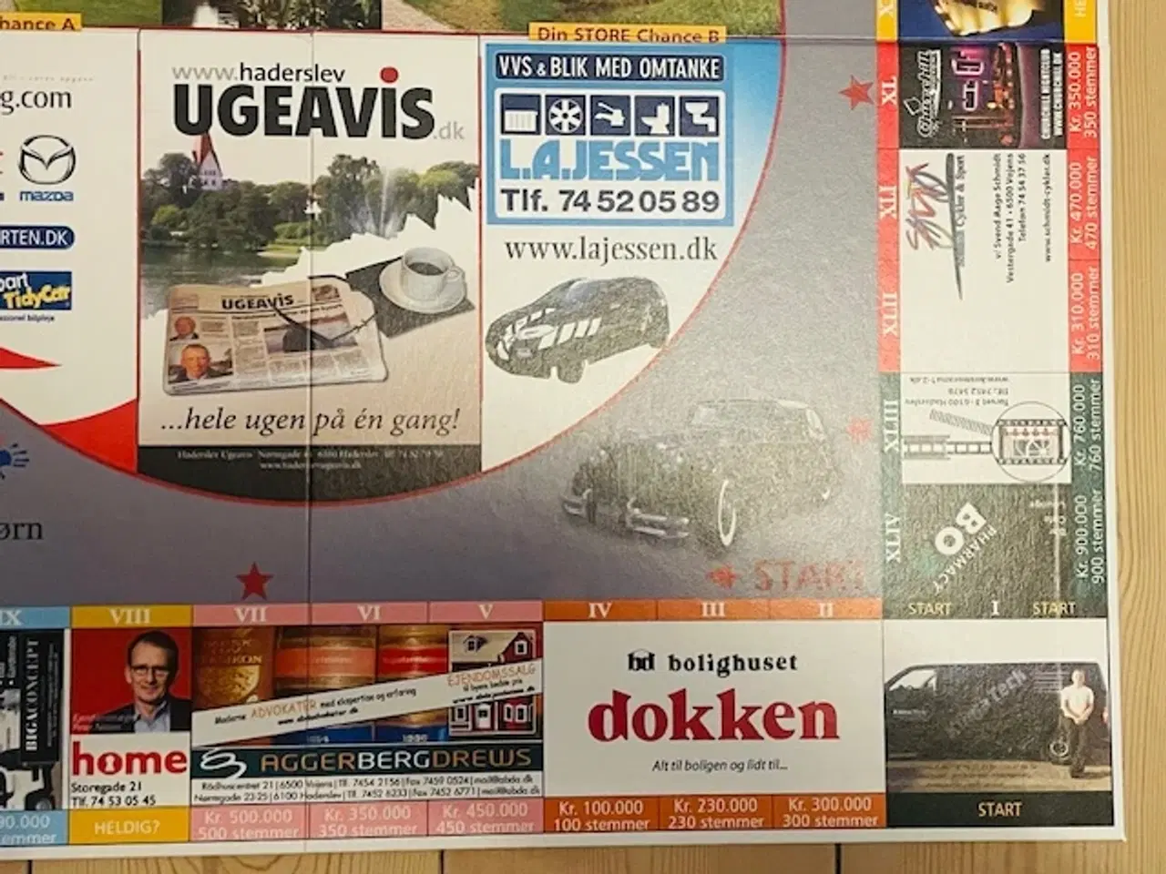 Billede 8 - Brætspil "Bliv borgmester i din by - Haderslev"