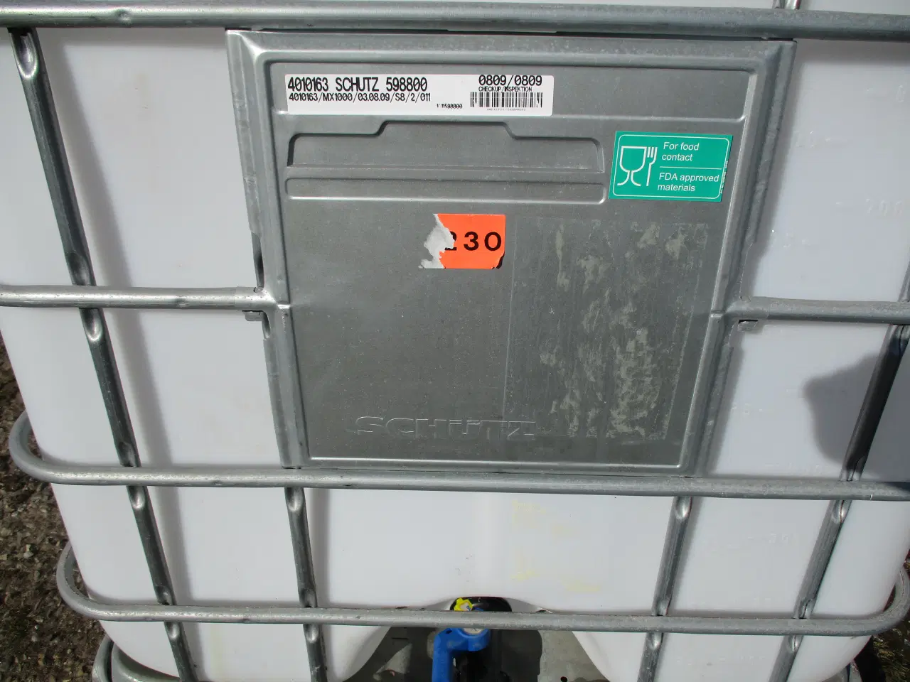 Billede 4 - Palletank, 1000 liter.