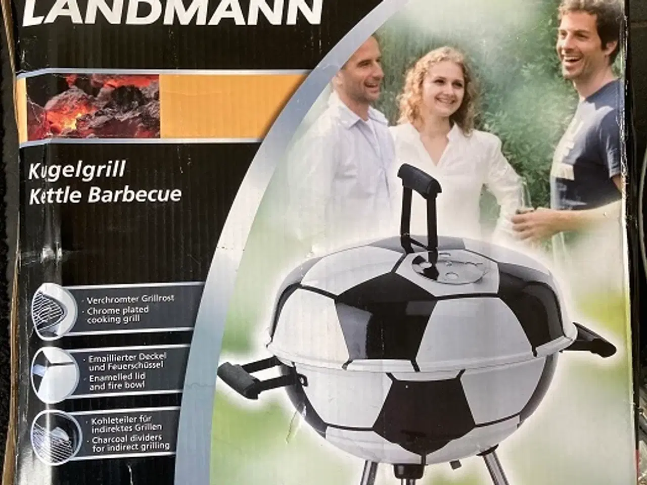 Billede 1 - Kuglegrill - Landmann- Grillchef  NY/ubrugt