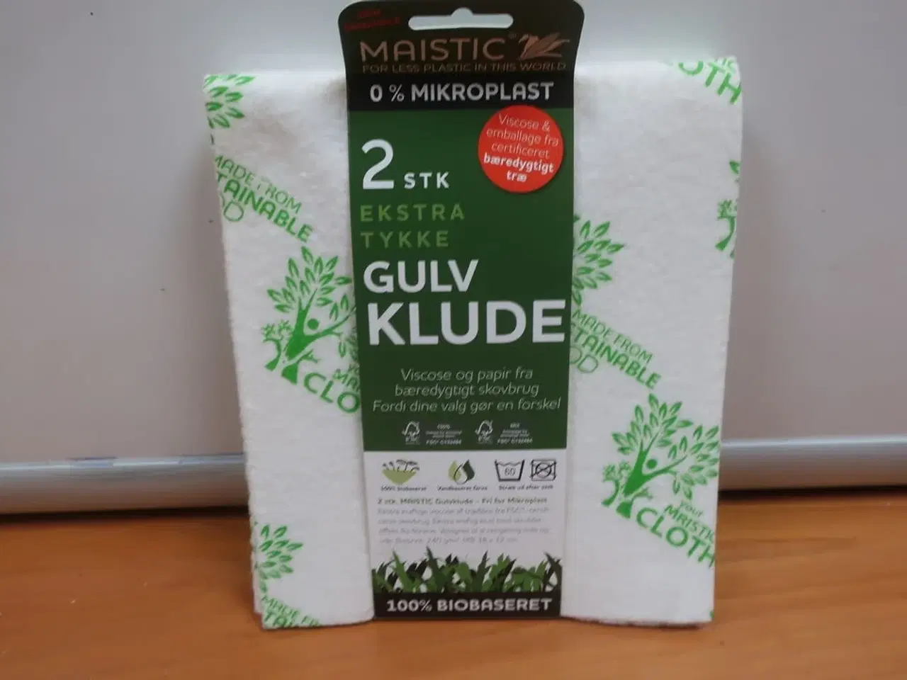 Billede 2 - 120 pk. Gulvklude MAISTIC 2 stk. pk.